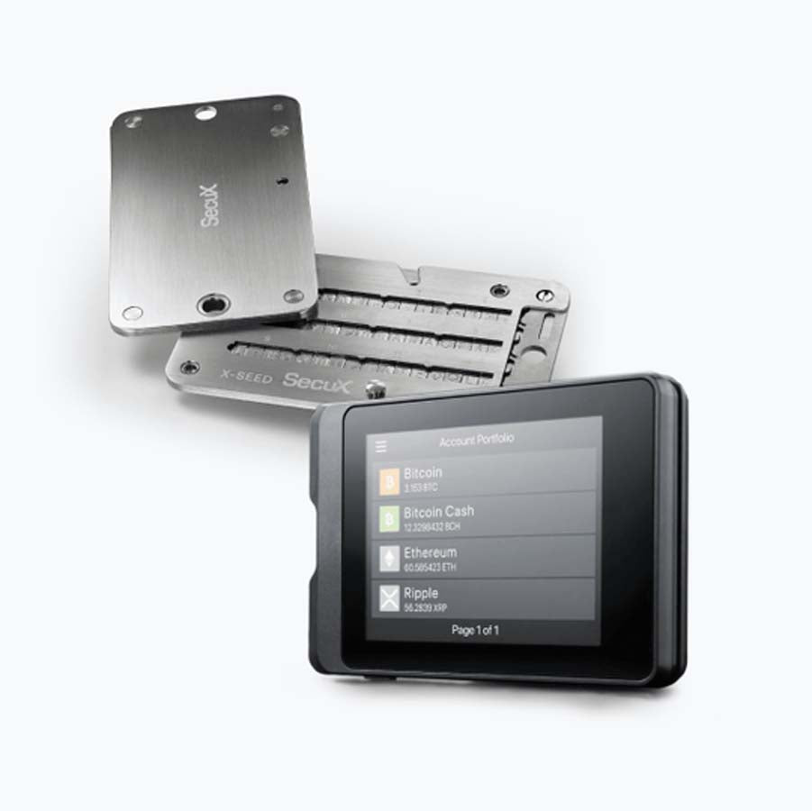 SecuX W10 + X-SEED PRO | Ultimate Backup Set