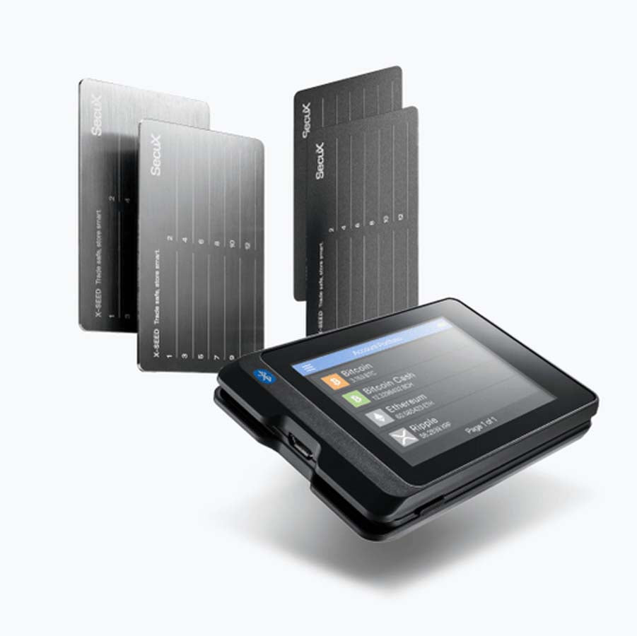 SecuX W20 + X-SEED | Original Backup Set