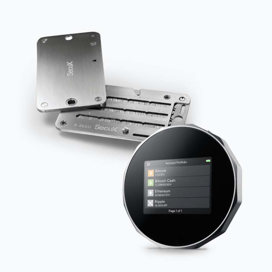 SecuX V20 + X-SEED PRO | Ultimate Backup Set